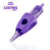 1207M1 Magnum tattoo needle cartridge with seven-needle flat configuration and translucent housing | Gtartistoo