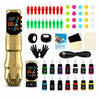 GTARTISTOO Professional Wireless Tattoo Pen Kit | Dual Battery Adjustable Stroke Machine