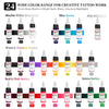 GTARTISTOO 24-Color Tattoo Ink Set – 1/2 oz Lining & Shading Tattoo Inks