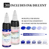 GTARTISTOO 32-Color Tattoo Ink Set – Wide Color Range, 1/2 oz Bottles