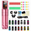 GTARTISTOO Professional Wireless Tattoo Pen Kit | IPS Color Screen & Adjustable Stroke