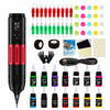 GTARTISTOO Wireless Tattoo Pen Kit for Beginners | 1600mAh Tattoo Starter Kit