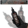 GTARTISTOO Superb Black Tattoo Ink bottle displayed with shadow detail, showing deep black tattoo ink made for rich saturation and smooth application.