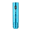 Bright blue GTARTISTOO K3 wireless tattoo pen with an LED voltage display and cylindrical aluminum grip.