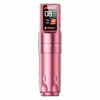 Pink GTARTISTOO wireless tattoo pen with an IPS display, ergonomic aluminum grip, and adjustable stroke control.