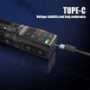 Wireless tattoo pen machine with Type-C charging port, digital screen, stable voltage output, rechargeable battery, and cordless design for tattoo practice sessions.