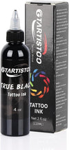 Gtartistoo Black Tattoo Ink – 4 oz .Bottle - Gtartistoo tattoo supply