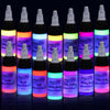 Gtartistoo Fluorescent Tattoo Ink Set 14 Colors – 1/2 oz Bottles - Gtartistoo tattoo supply