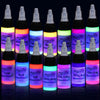 Gtartistoo Fluorescent Tattoo Ink Set 14 Colors – 1/2 oz Bottles - Gtartistoo tattoo supply