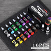 Gtartistoo Tattoo Ink Set 16 Colors – Lining & Shading Black Included, 1/2 oz - Gtartistoo tattoo supply