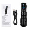 GTARTISTOO wireless tattoo pen with USB-C charging cable and user manual