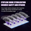 Tattoo needle cartridges displayed in individual blister packs with protective backing cards | Gtartistoo