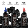 Gtartistoo Superb Black Tattoo Ink 10oz | Professional Lining & Shading Ink - Gtartistoo tattoo supply