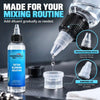 Tattoo blending solution bottle with precision dispensing nozzle and removable protective cap | GTARTISTOO