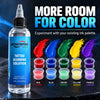 Tattoo ink diluent for mixing red, blue, green, yellow, and purple tattoo inks into lighter shades | GTARTISTOO