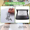 Tattoo transfer paper for thermal stencil printer and hand tracing