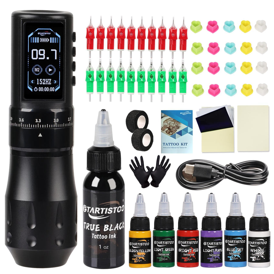 GTARTISTOO Wireless Tattoo Pen Kit